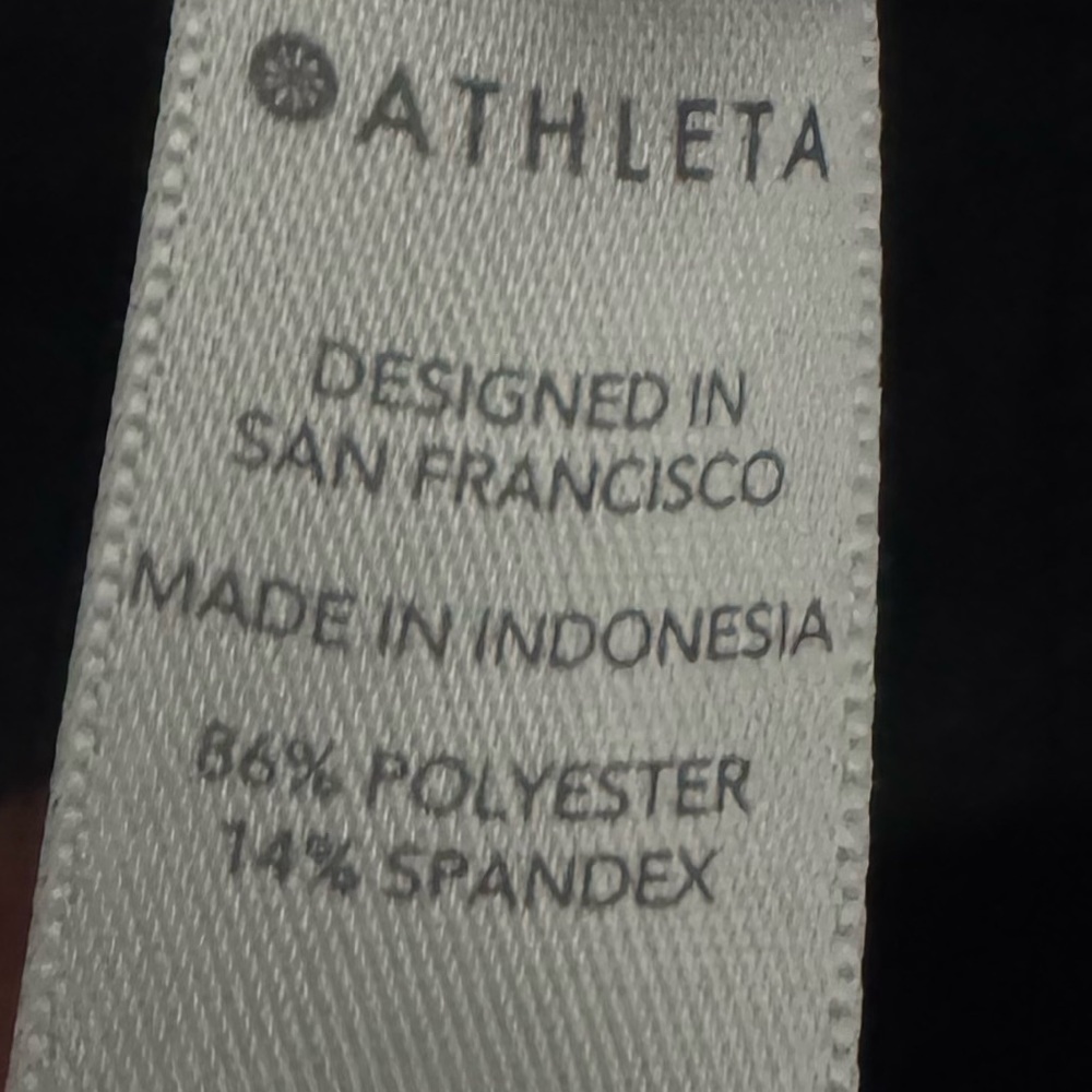 Athleta Chelsea Black Utility Joggers Size 10 - Picture 5 of 5